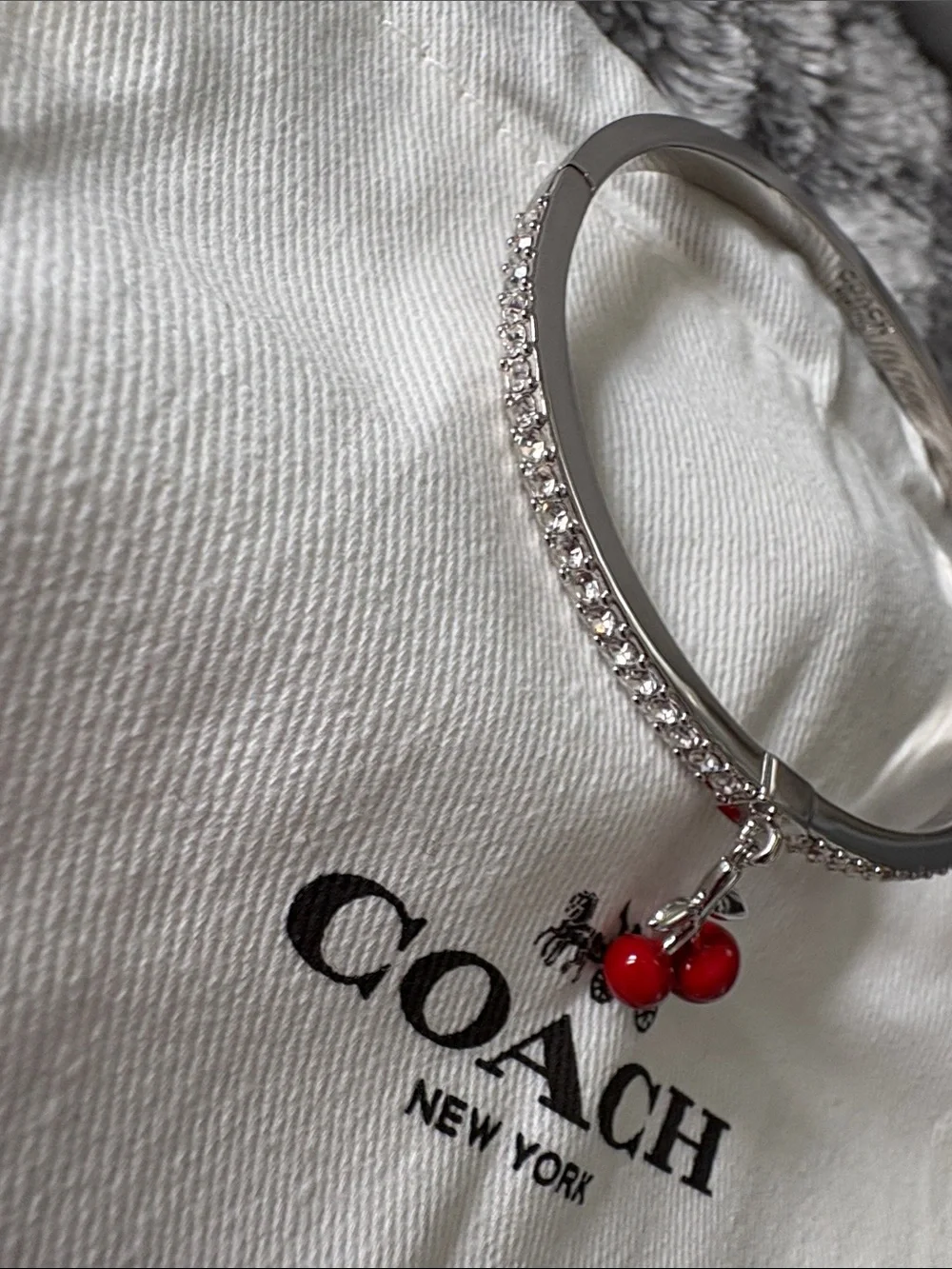 Coach Cherry Bracelet
